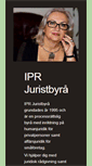 Mobile Screenshot of iprjuristbyra.se